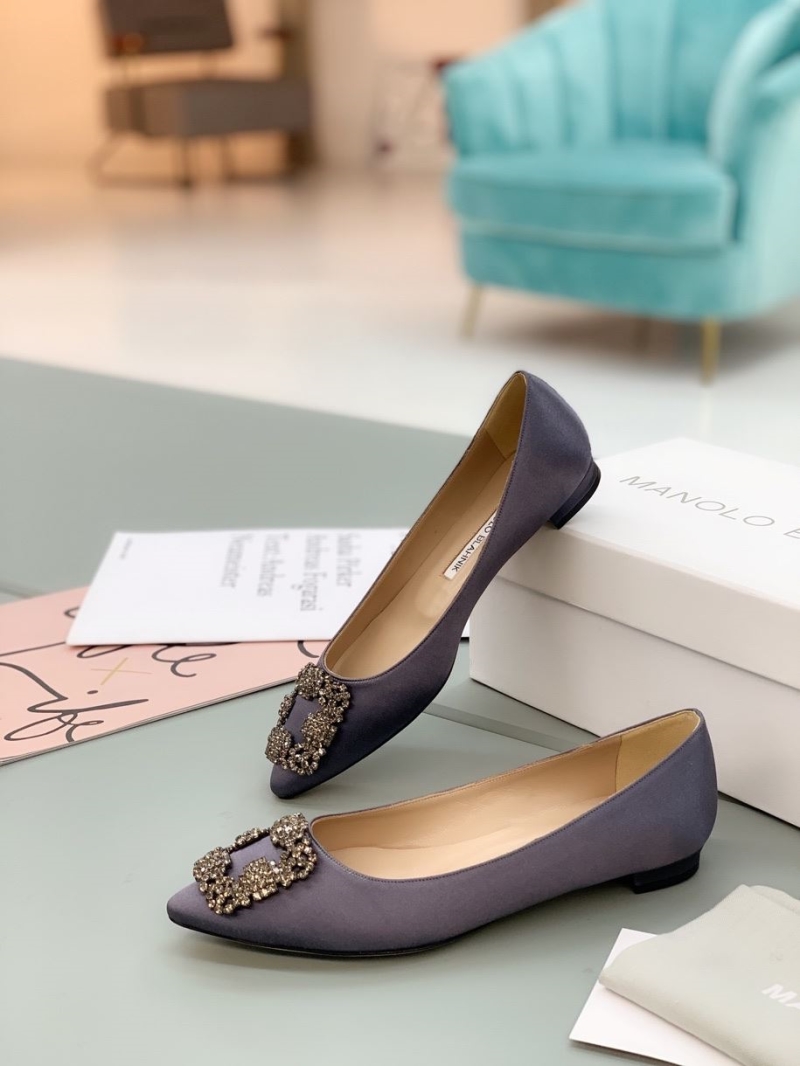 Manolo Blahnik flat shoes